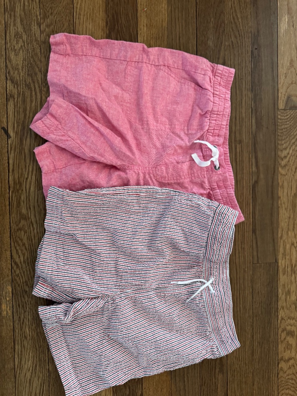 Size 10 boys linen Janie & Jack shorts lot